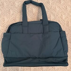 BÉIS Air Duffle in Deep Teal